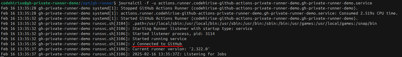 Setup a GitHub Self-Hosted Runner on an Ubuntu VM: A DevOps Guide