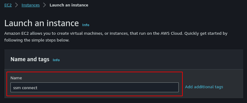 add instance name